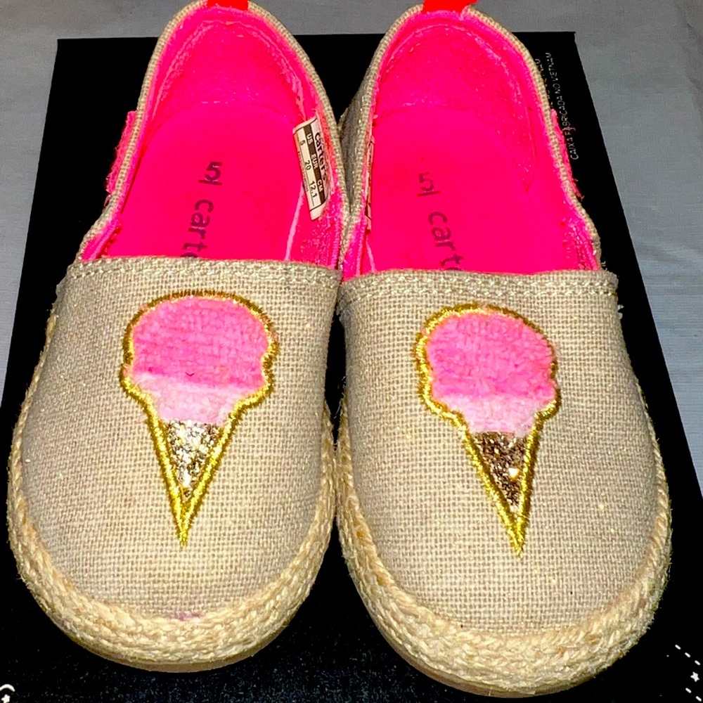 Carter’s Ice Cream Cone Espadrilles